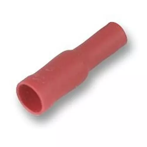 JST (JAPAN SOLDERLESS TERMINALS) Crimp Terminal, Bullet, Female, Red, CVDAGF1.25-5 (LF) K (Pack of 100)