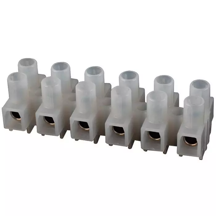 MOLEX Barrier Panel Mount Terminal Blocks TERMINAL BLOCK, BARRIER, 6POS, 12AWG 39100-1806