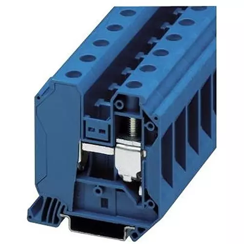 Phoenix Contact DIN Rail Terminal Blocks TERMINAL BLOCK, DIN RAIL, 2POS, 6AWG, 3044238
