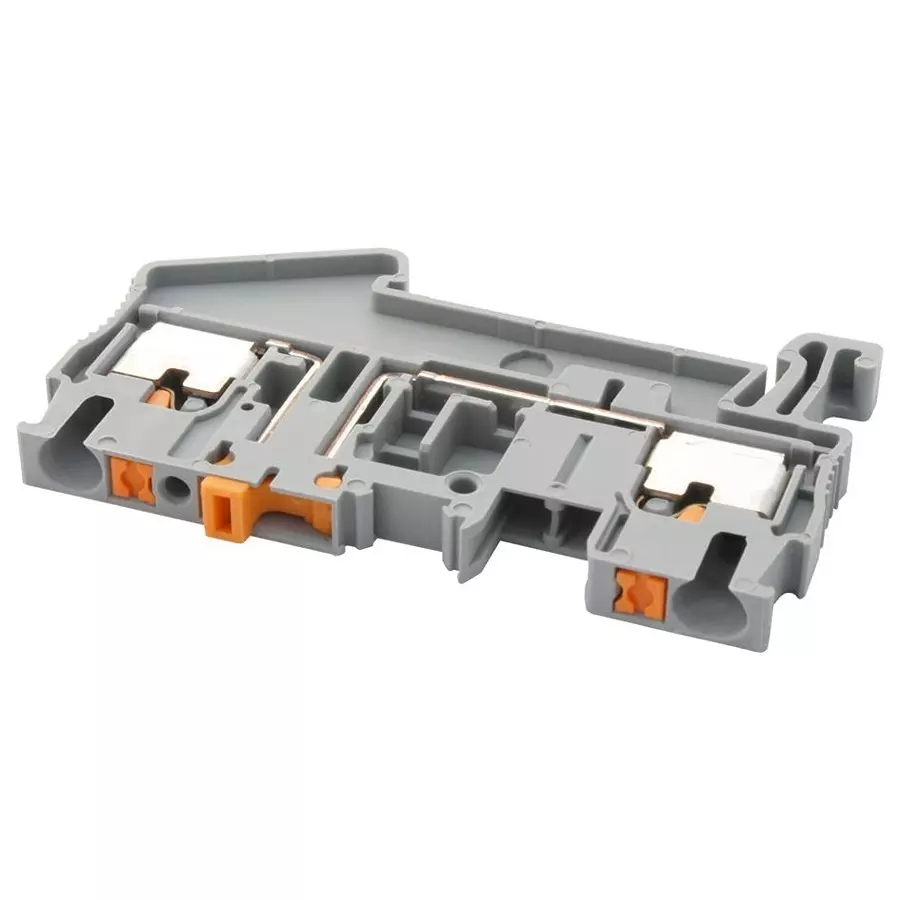 Phoenix Contact DIN Rail Terminal Blocks TERMINAL BLOCK, DIN RAIL, 2POS, 12AWG, 3210156