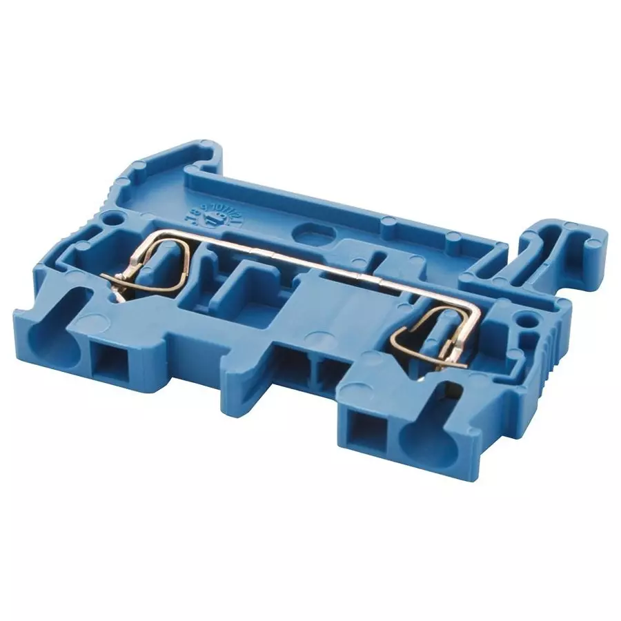 Phoenix Contact DIN Rail Terminal Blocks TERMINAL BLOCK, DIN RAIL, 2POS, 12AWG, ST 2,5 BU