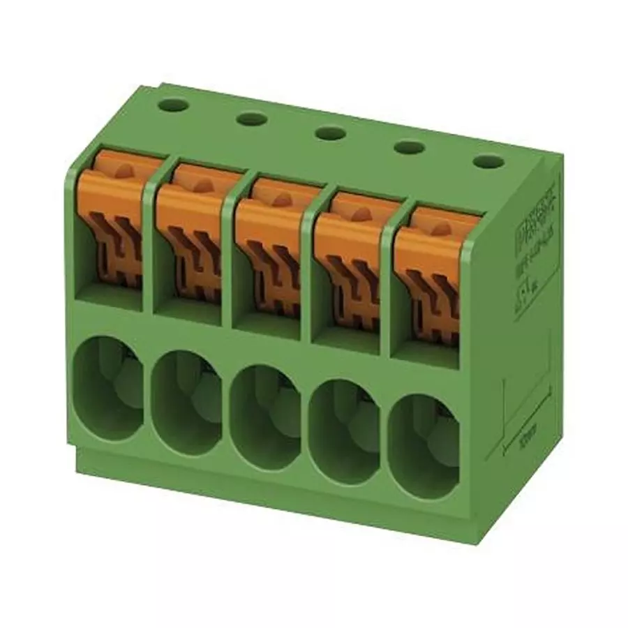 Phoenix Contact Wire-To-Board Terminal Blocks TB, WIRE TO BRD, 3POS, 10AWG, 1017522