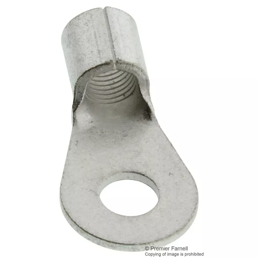 AMP - TE CONNECTIVITY TERMINAL, RING TONGUE, 1/4", 6AWG, 33465.