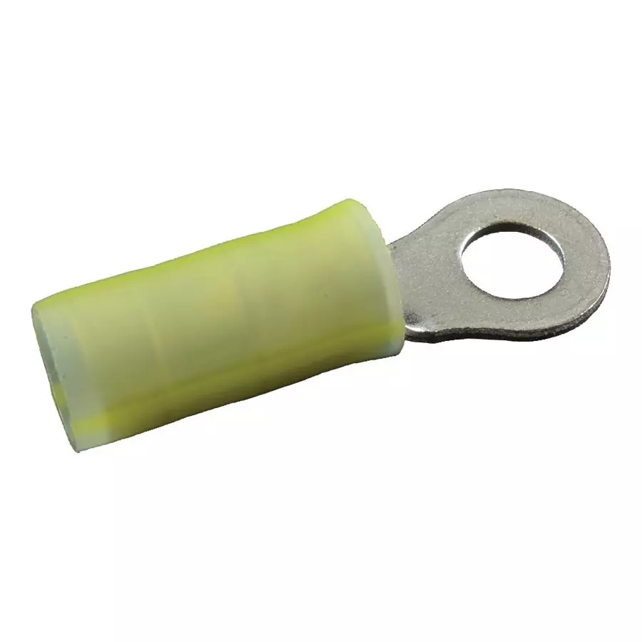 AMP - TE CONNECTIVITY TERMINAL, RING TONGUE, #10, CRIMP YELLOW, 2-36161-3.