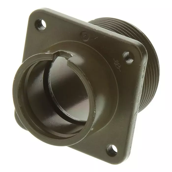 AMPHENOL INDUSTRIAL CIRCULAR SHELL, RCPT, SIZE 18, AL ALLOY, 97-3102A-18(850)