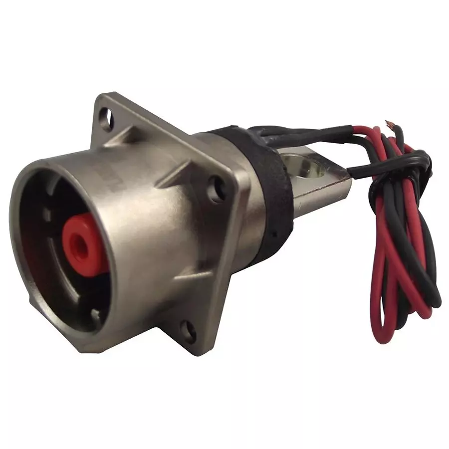 AMPHENOL INDUSTRIAL CONNECTOR, RECTNGLR, RCPT, 1POS, PANEL, PL00X-301-10D10