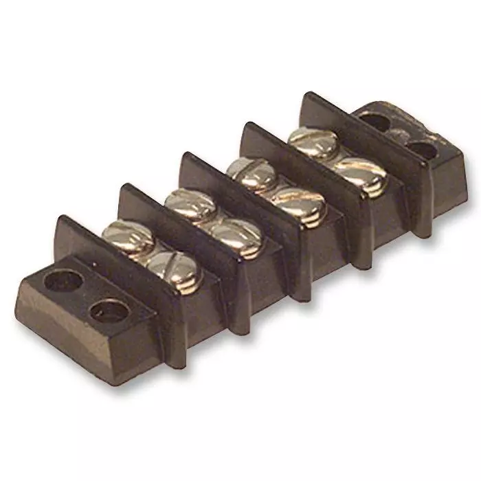 CINCH CONNECTIVITY SOLUTIONS TERMINAL BLOCK, BARRIER, 4 POSITION, 16AWG, 4-140