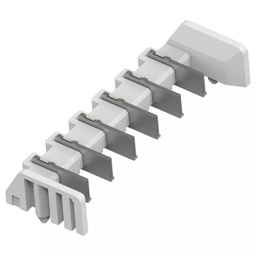 BUCHANAN - TE CONNECTIVITY TERMINAL BLOCK, HEADER, 6POS, SMD, 2318770-6 (Pack of 1050)