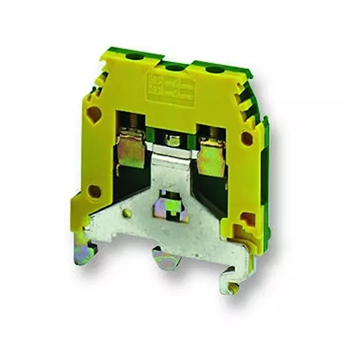 ENTRELEC - TE CONNECTIVITY TERMINAL BLOCK, DIN RAIL, 2POS, 10AWG, 016511316