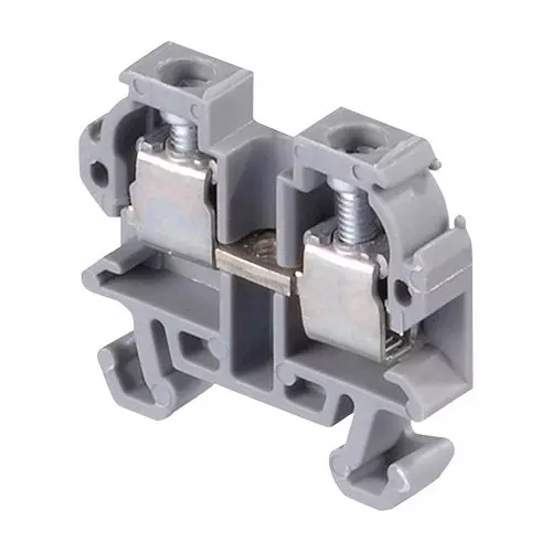 ENTRELEC - TE CONNECTIVITY TERMINAL BLOCK, DIN RAIL, 2POS, 12AWG, 1SNA115510R1600