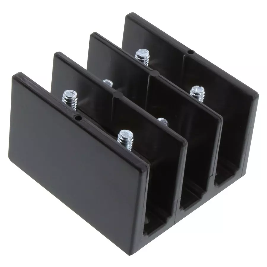 MARATHON SPECIAL PRODUCTS TERMINAL BLOCK, BARRIER, 3 POSITION, 1/4-20AWG, 1423122