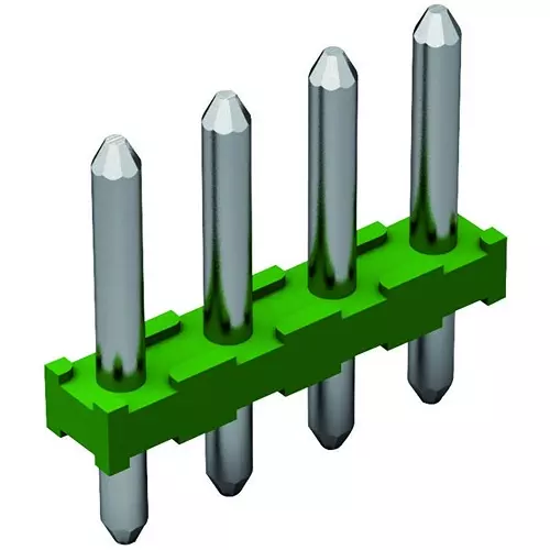 TE CONNECTIVITY Header, Vertical, 8 Position, 1Row, 1986717-8