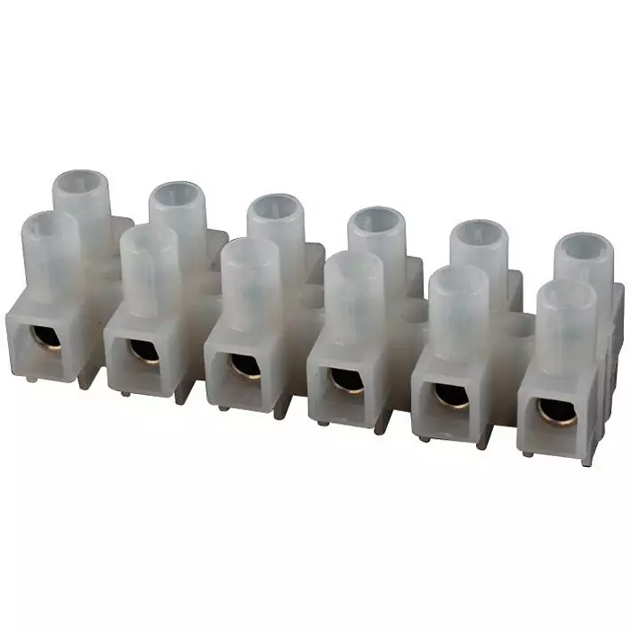 MOLEX TERMINAL BLOCK, BARRIER, 6POS, 10AWG, 39100-2006