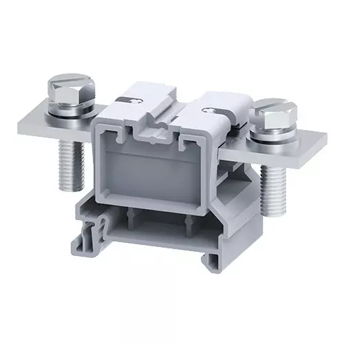 Connectwell Feed Through Slotted Bolt Type Terminal Block 70 mm² 1000 V 192 A Grey, CBB70LSE