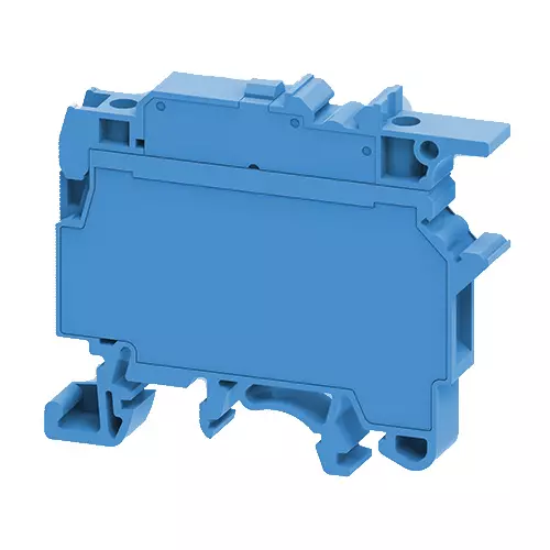 Connectwell Fuse Terminal Block with LED Indication 4 mm² Polyamide Blue, CF4UL6-60VRPBU