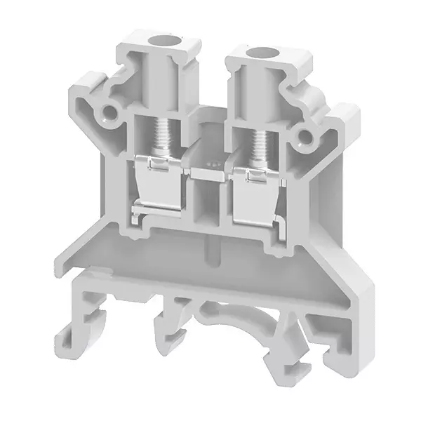 Connectwell Feed Through Terminal Block 4 mm² Feed Through Polyamide White, CTS2.5UEW