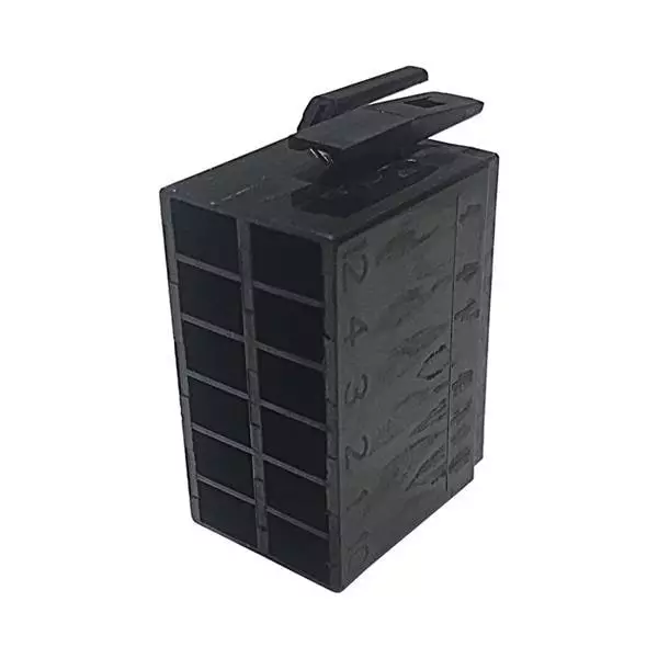 CARLING TECHNOLOGIES Black Connector for L Series Rocker Switches, LC2-01