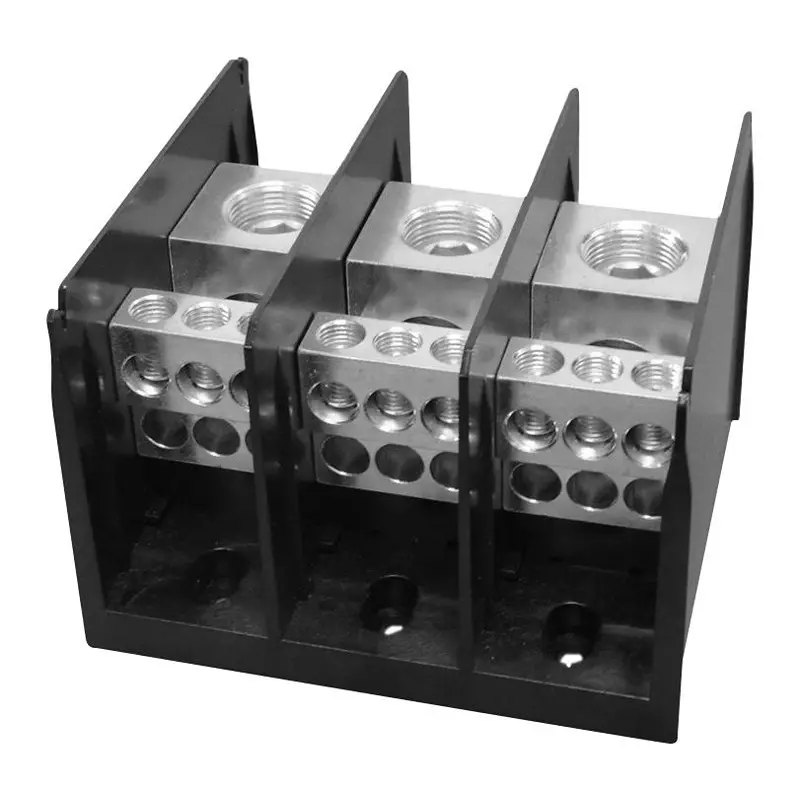 MARATHON SPECIAL PRODUCTS Pwr Distribution Block, 3Pole, 420A/600V, 1343516