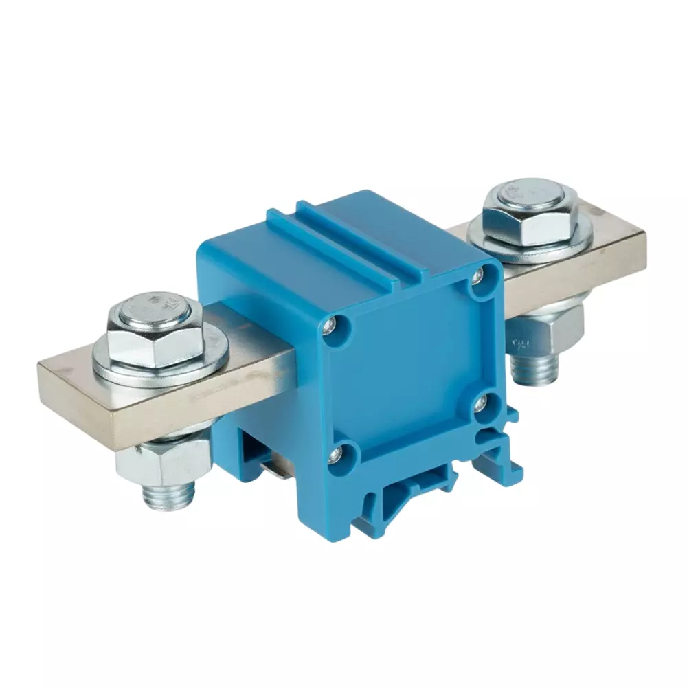 FTC Bushbar Type Terminal Block Polyamide 415 A 1000 V AC Blue, FTS-240LPC (Pack of 10 Pcs)