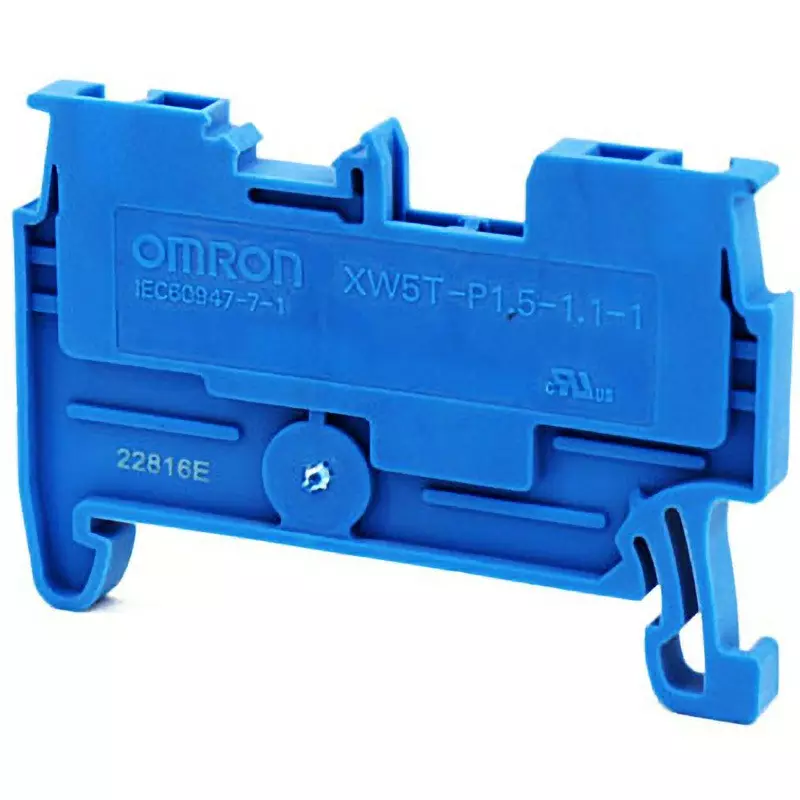 Omron Din Rail Terminal Block Blue Color