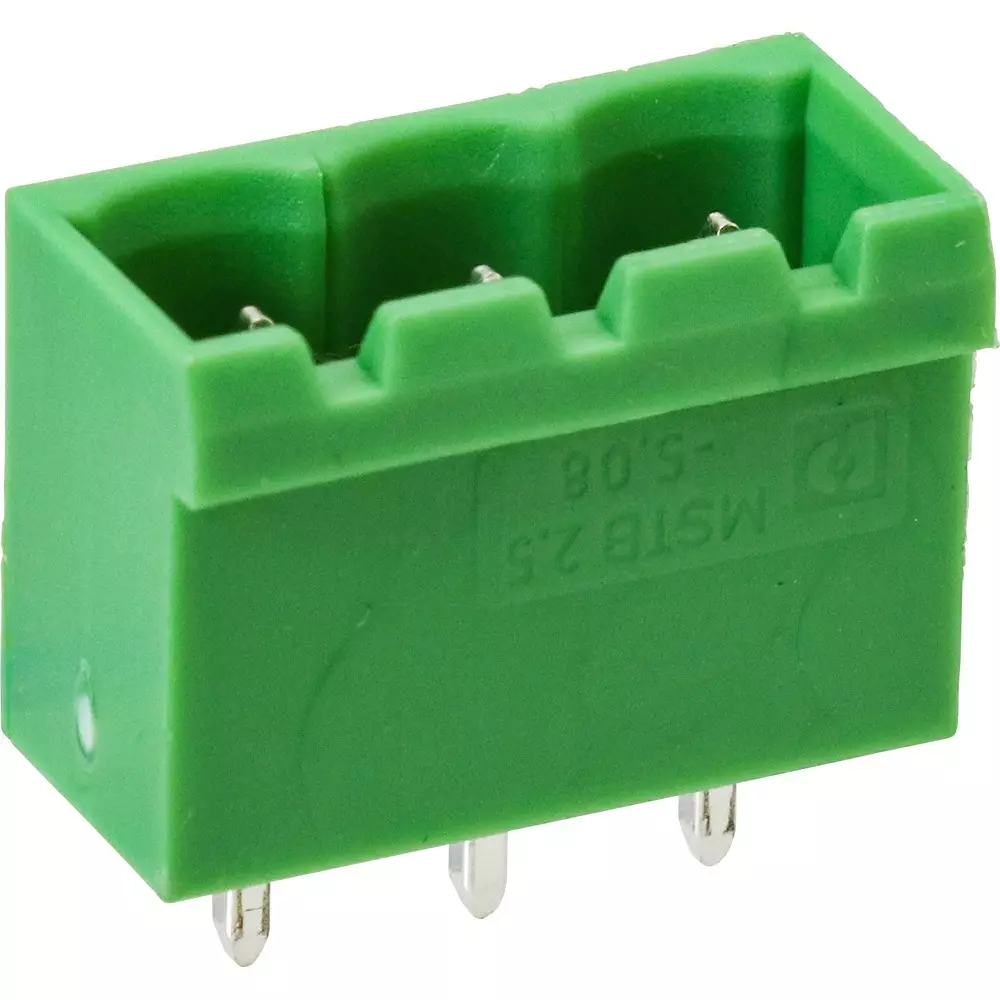 Omron PCB Terminal Block 3-Pole, XW4A-03C1-V1