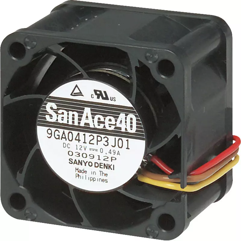 Sanyo Denki Dc Cooling Fan San Ace (For DC Power Supplies, Low Power Consumption Type), 9GA0424P3H001