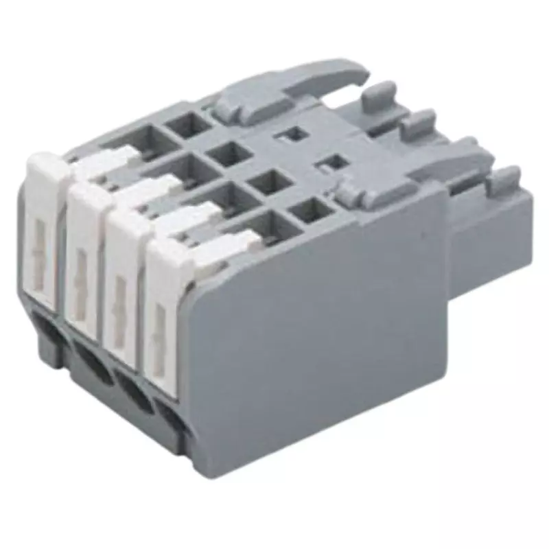 Sato Parts Screwless Terminal Block 8 Pole 100 mΩ or more (DC500 V), SL-4000-CP-8PGY