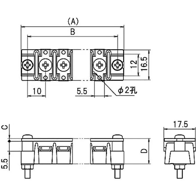 sato-parts-terminal-block-relay-single-row-type-ml-3161-with-cover-and-mounting-parts-ml-3161-c-8p