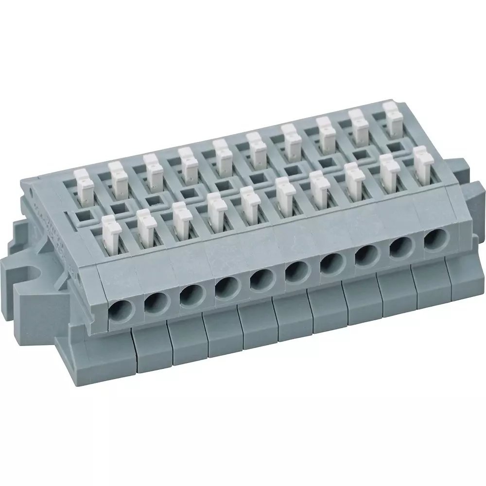 Sato Parts ML-1700 for Screwless Terminal Block Relay 10 Pole 100 mΩ or More (DC500V), ML-1700-A-10P