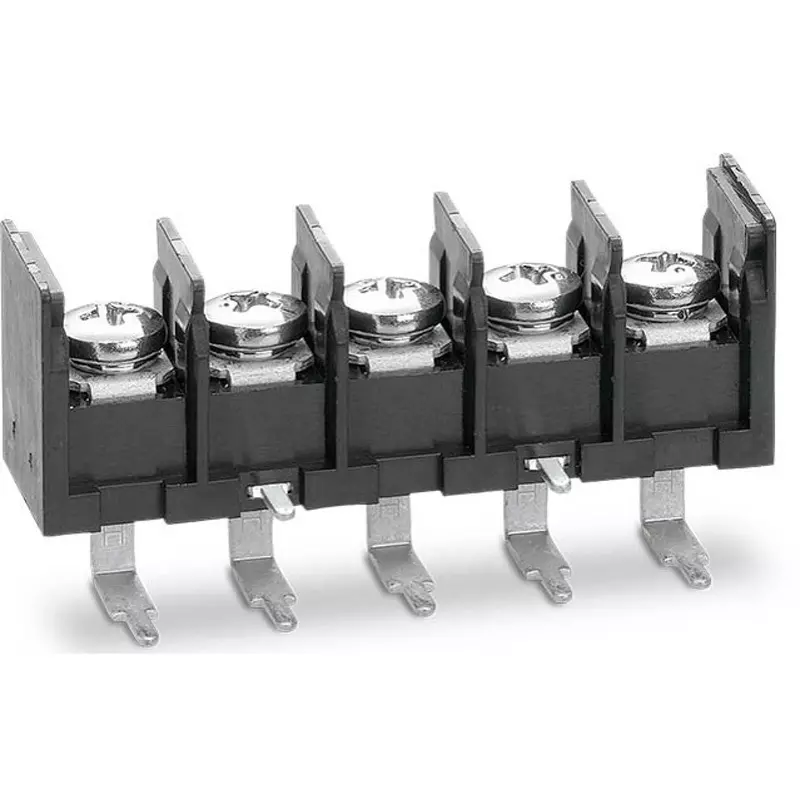 Sato Parts Screw-Type Terminal Block, Terminal Pitch 10 mm 4 Pole, ML-270-S2H3YS-4P