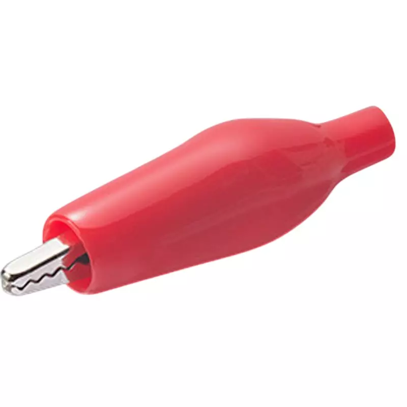 Sato Parts Clip PVC Brass 30V-3A Red, C-4-S-R