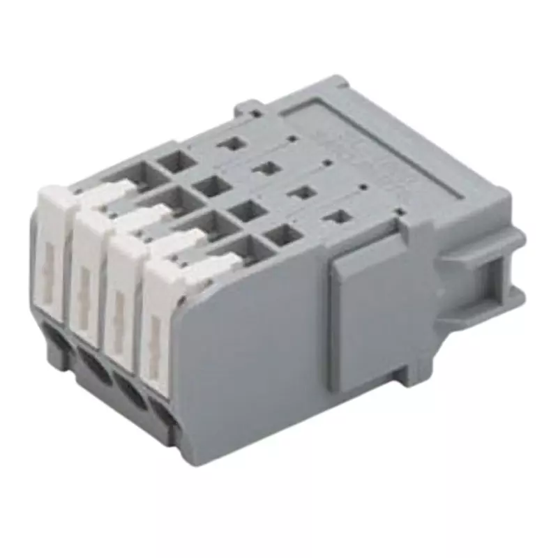 Sato Parts Screwless Terminal Block SL-4000-AJ 5 Pole 100 mΩ or More (DC500V), SL-4000-AJ-5PGY