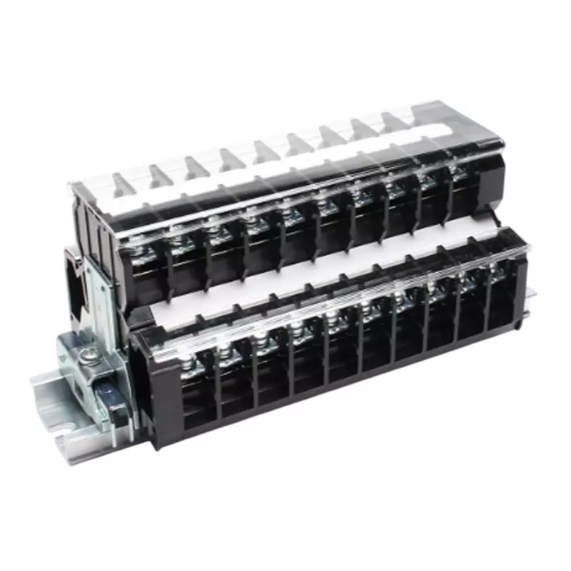 Toyo Giken Assembly Terminal Block Screw Up 11 mm Spacing DIN35 mm M4 Screw, PUWL-40A-40U