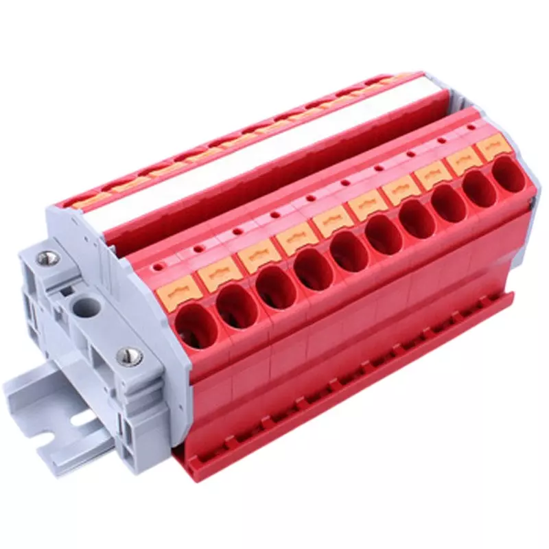 Toyo Giken Assembly Terminal Block 1000 V Spring Lock 1 Stage 19 Pole, VTXL-16/2R-19P