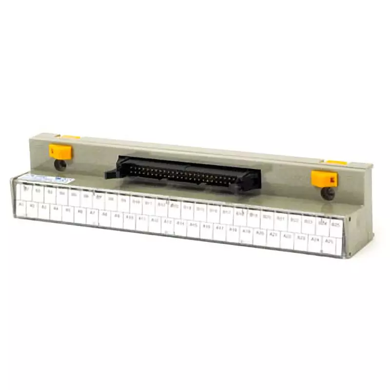 Toyo Giken Connector Terminal Block (PCN Series) 125 V AC/DC Screw / Flat 50 Pole, PCN-1H50