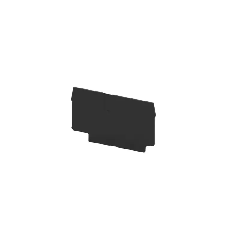 Connectwell End Plate Polyamide Terminal Block Side Mount for CX10/3 & CP6/10/3 Series, EPCX10BK