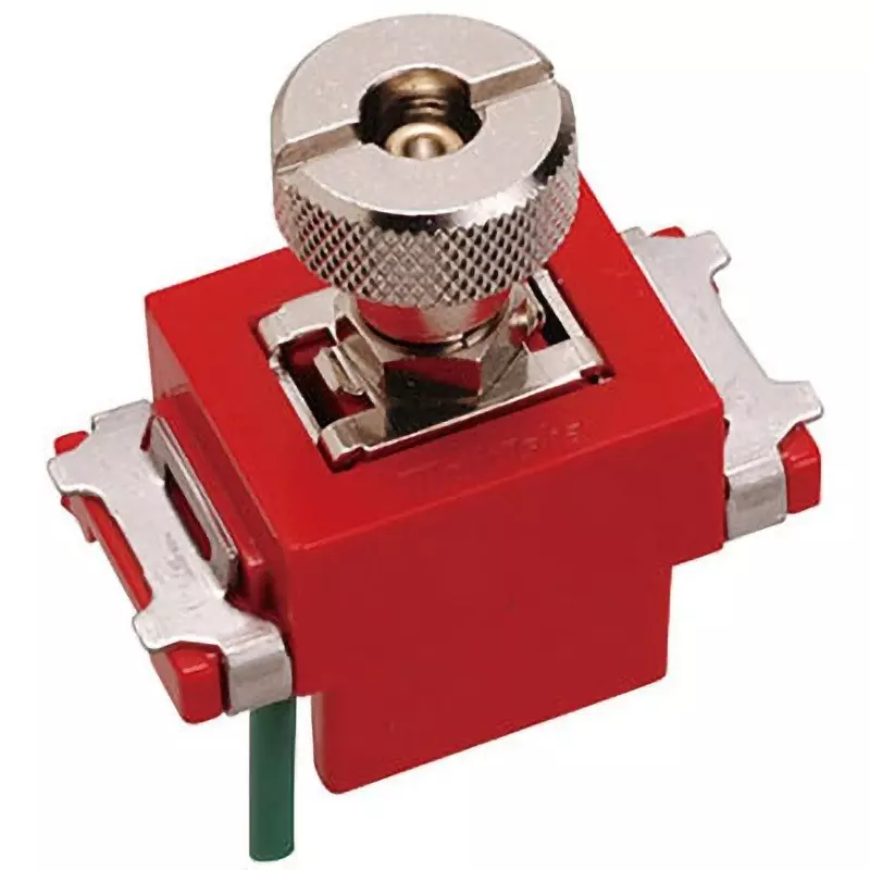 Meikosha Earth Terminal Outlet Red, ML1411R-1