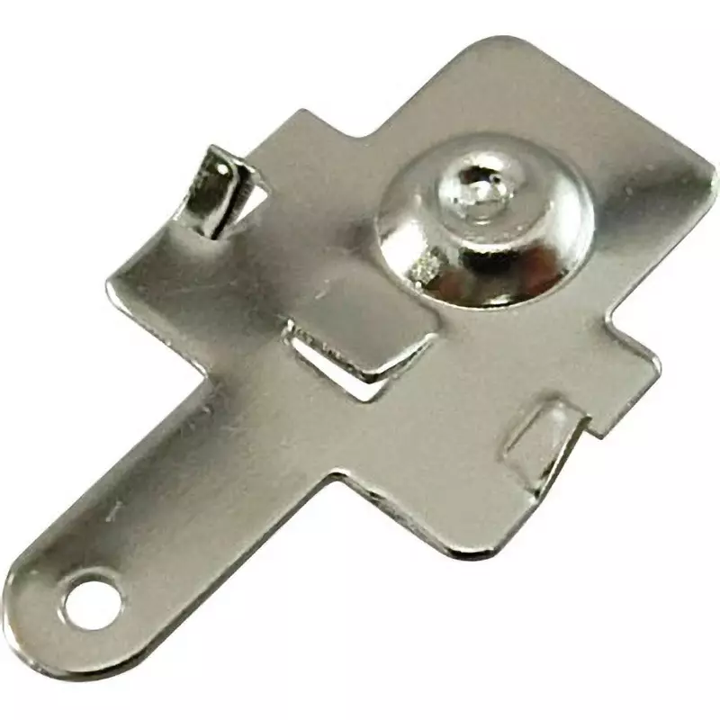 TAKACHI Battery Spring Terminal Brass Material Conductive Plate: Nickel Plated Surface Treatment AAA: Plus, IT-4SP (Pack of 10)