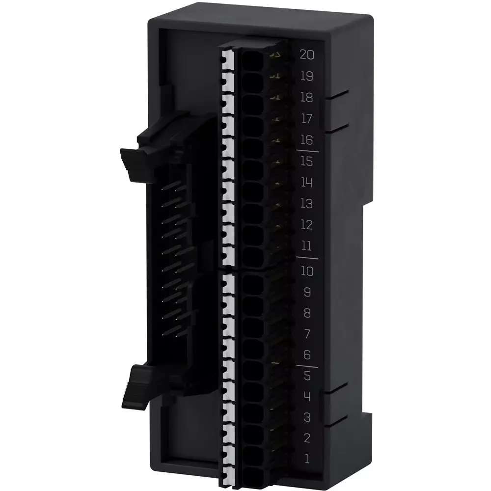 Mitsubishi Electric Relay Terminal Block Clear Acrylic 75x2x32 mm, FA1-TE2SV20P