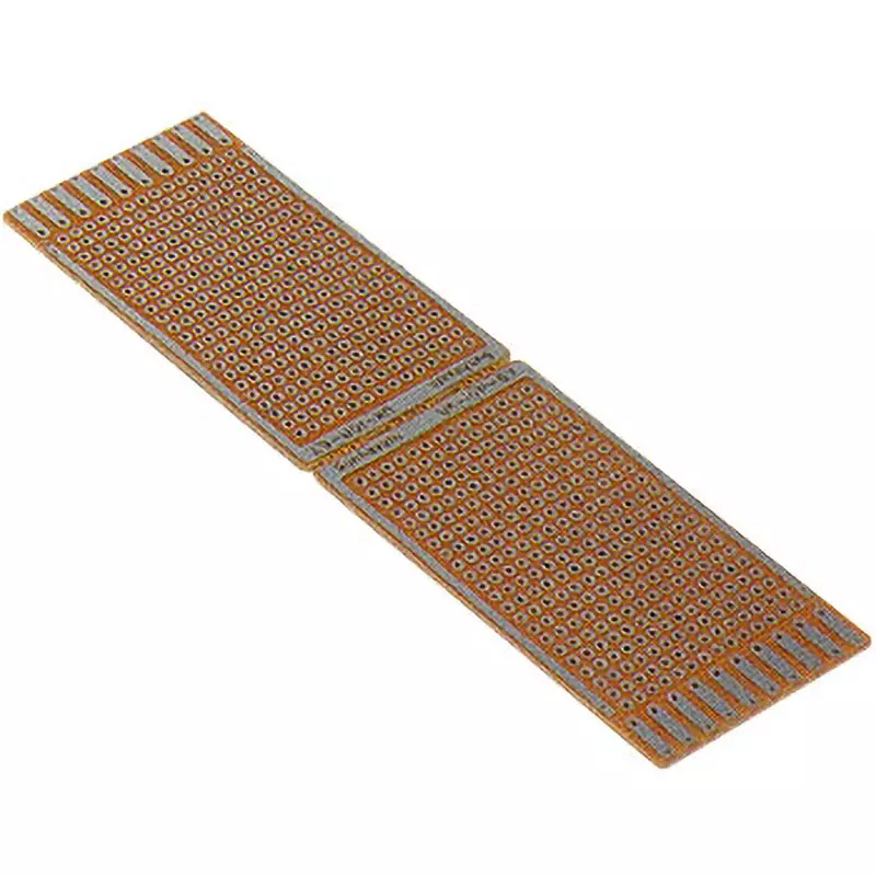 Sunhayato Pitch Terminal Board 2.54 mm Cell Spacing Solder Finish Type 0.8 mm Hole Diameter, UK-67