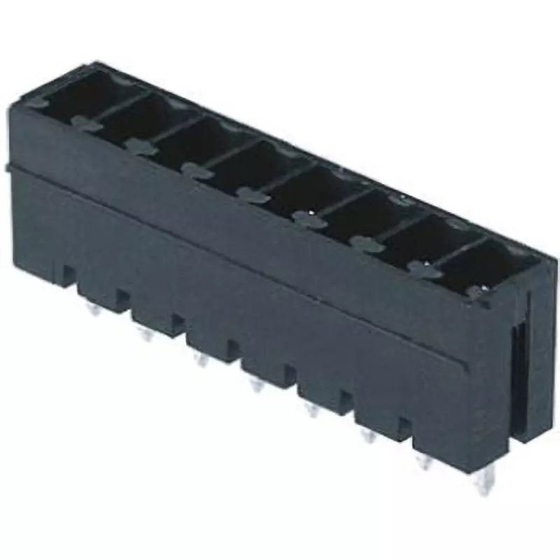 Weidmuller Terminal Block 8 Contact Solder Terminal, SC-SMT 3.81/08/180G -1863240000 (Pack of 5)