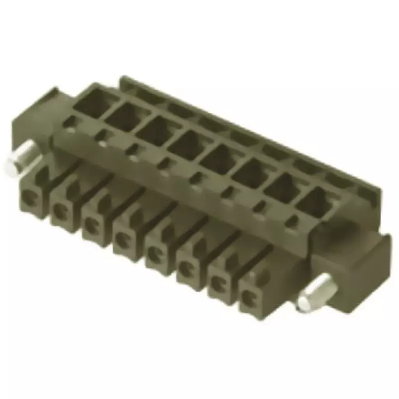 Weidmuller Terminal Block 17.5 Amp Rated Current 320 V Rated Voltage, BCZ 3.81/04/90F SN B -1798790000 (Pack of 5)