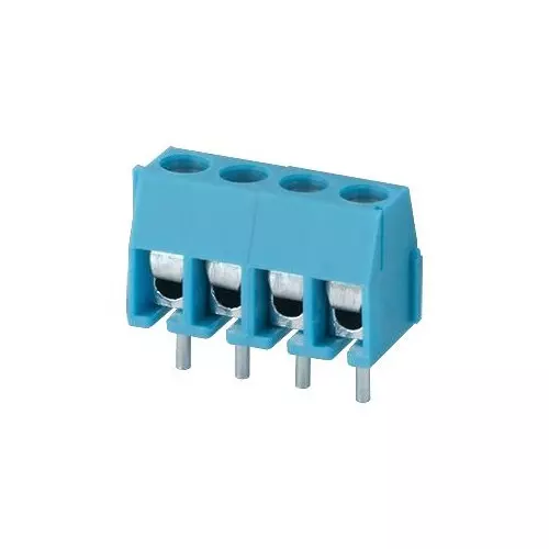 Same Sky Terminal Block 4 Ways 10 Amp Rated Current, TB0011-350-04BE (Pack of 10)