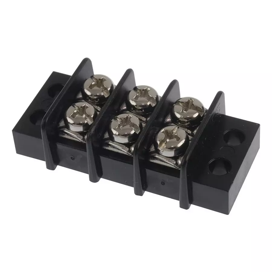 MULTICOMP PRO Barrier Panel Mount Terminal Blocks TERMINAL BLOCK, BARRIER, 3 POSITION, 22-12AWG, MC24310