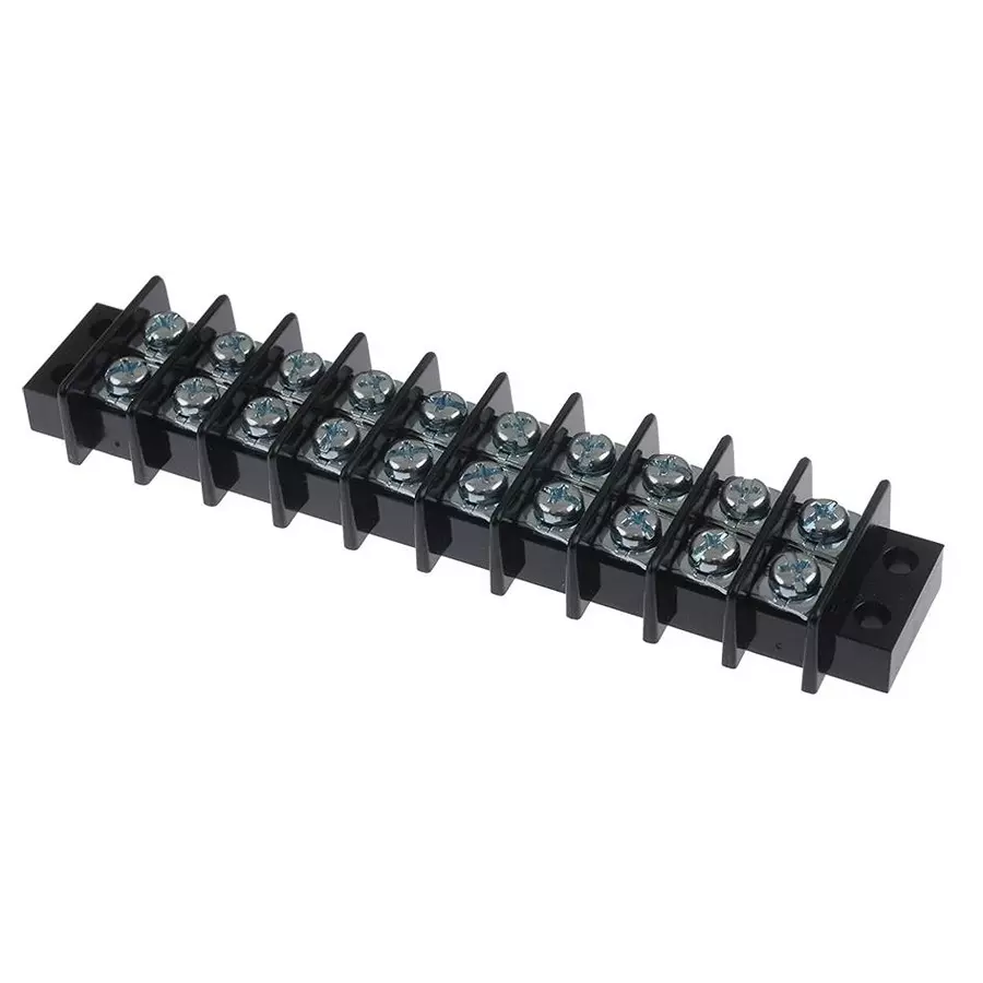 MULTICOMP PRO Barrier Panel Mount Terminal Blocks TERMINAL BLOCK, BARRIER, 10 POSITION, 22-14AWG, MC24341