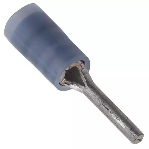 MULTICOMP PRO Pin Terminals TERMINAL, PIN, 12 X 1.9MM, CRIMP, BLUE, MC29484 (Pack of 100)