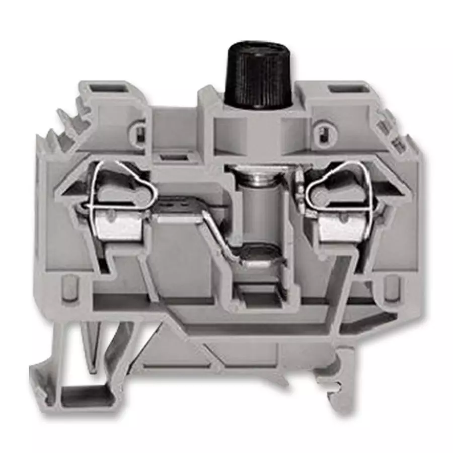 Wago TERMINAL BLOCK, FUSE, 2POS, 24-10AWG, 282-122