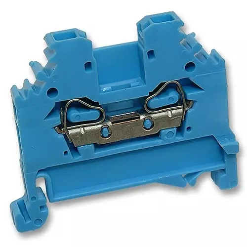 Wago TERMINAL BLOCK, DIN RAIL, 2POS, 12AWG, 280-104