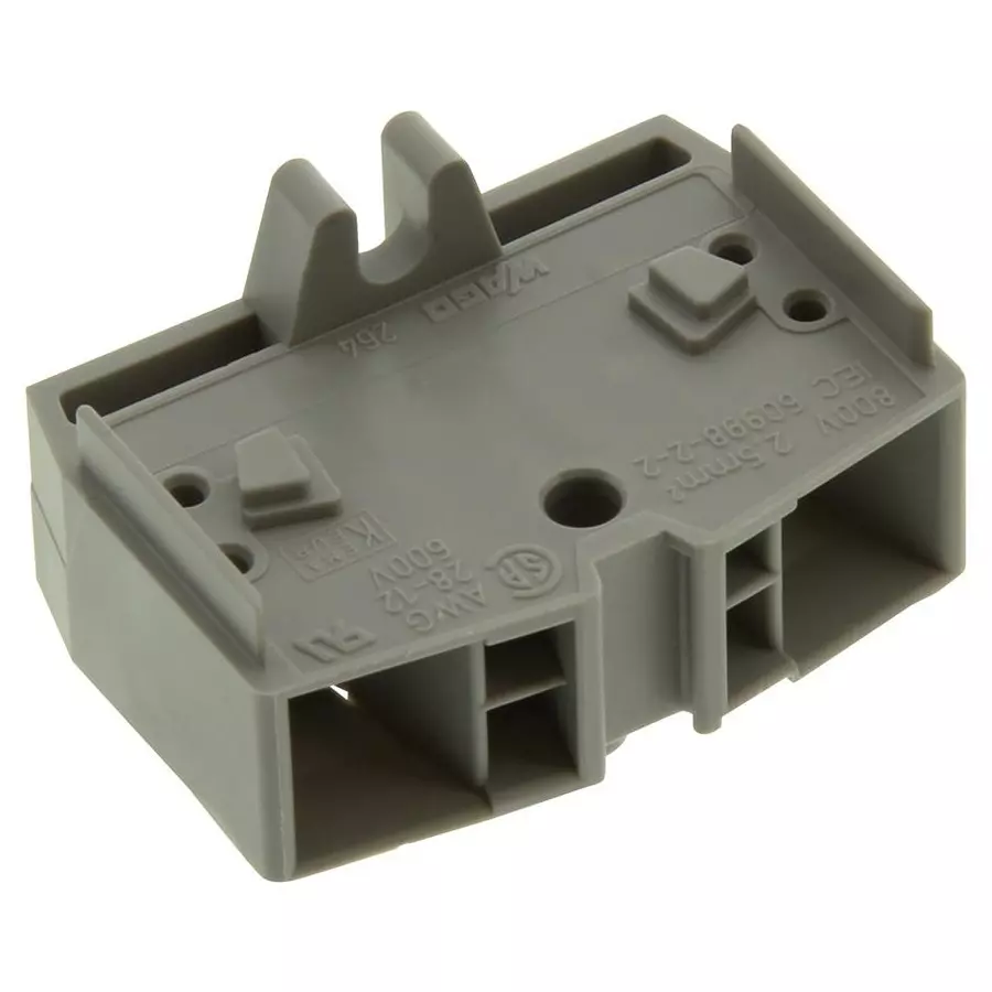 Wago TERMINAL BLOCK, 4 POSITION, 28-12AWG, 264-331.