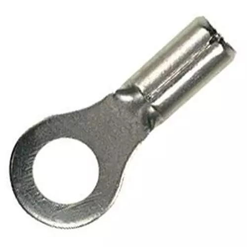 PANDUIT Ring Crimp Terminals TERMINAL, RING TONGUE, #8, 14AWG, P14-8RHT6-C (Pack of 2)